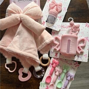 Pink Bow Baby Bundle